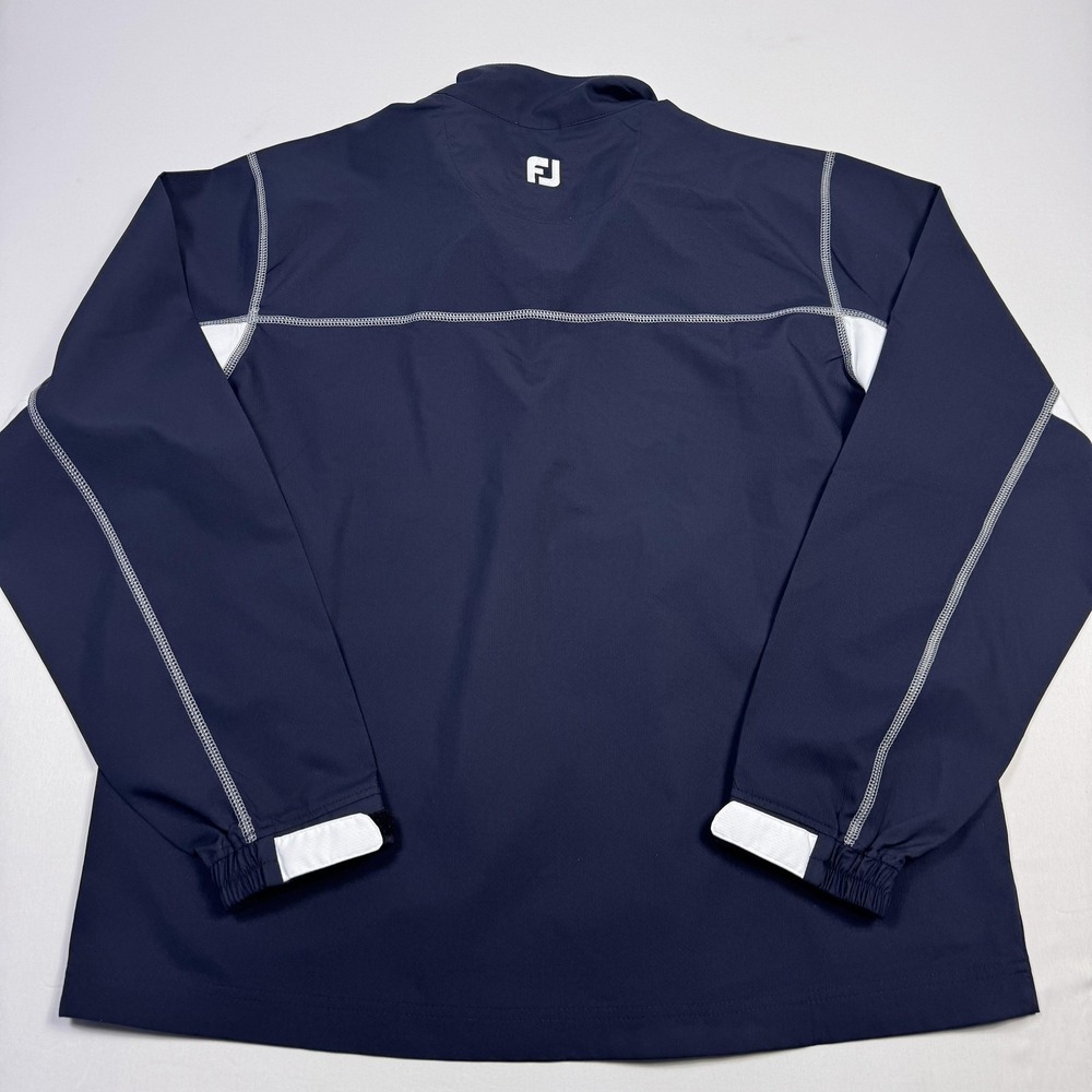 FootJoy Pullover Mens Large Blue 1/4 Zip Collared‎ Golf Performance Embroidered - Picture 9 of 10